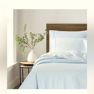 New Silver Wamsutta 350 count cotton sheet